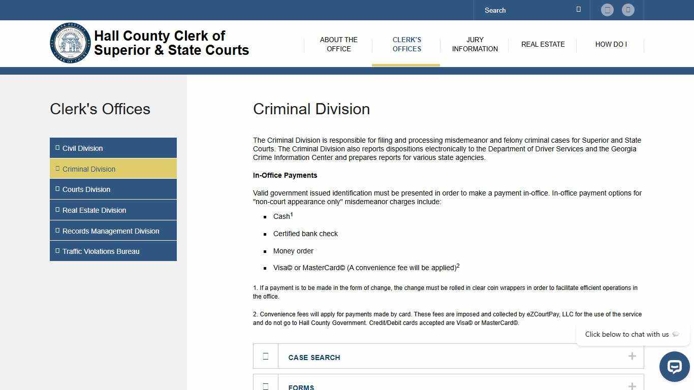 Criminal Division